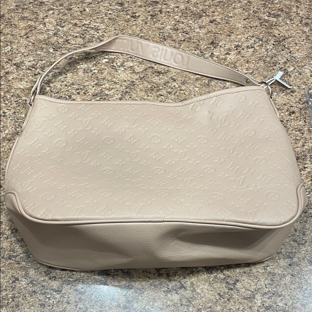 NWT Designer Inspired Replica Bag  Elegant Beige Shoulder Bag
